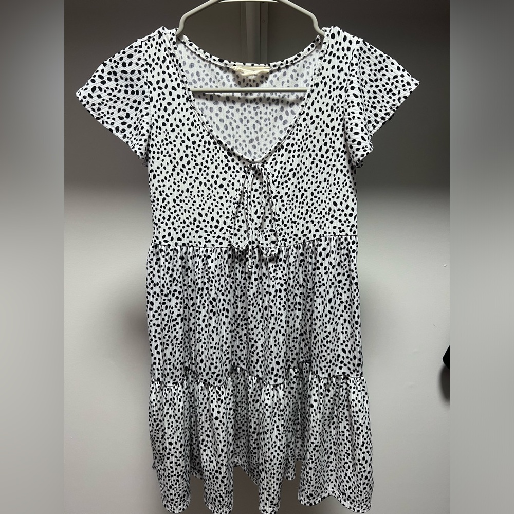 small spotted dress